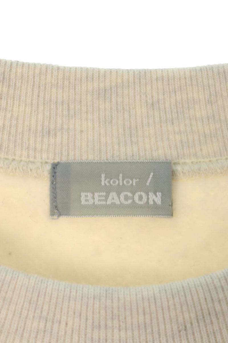 カラービーコン kolor BEACON サイズ:3 フロントプリントスウェット 中古 BS99_画像3