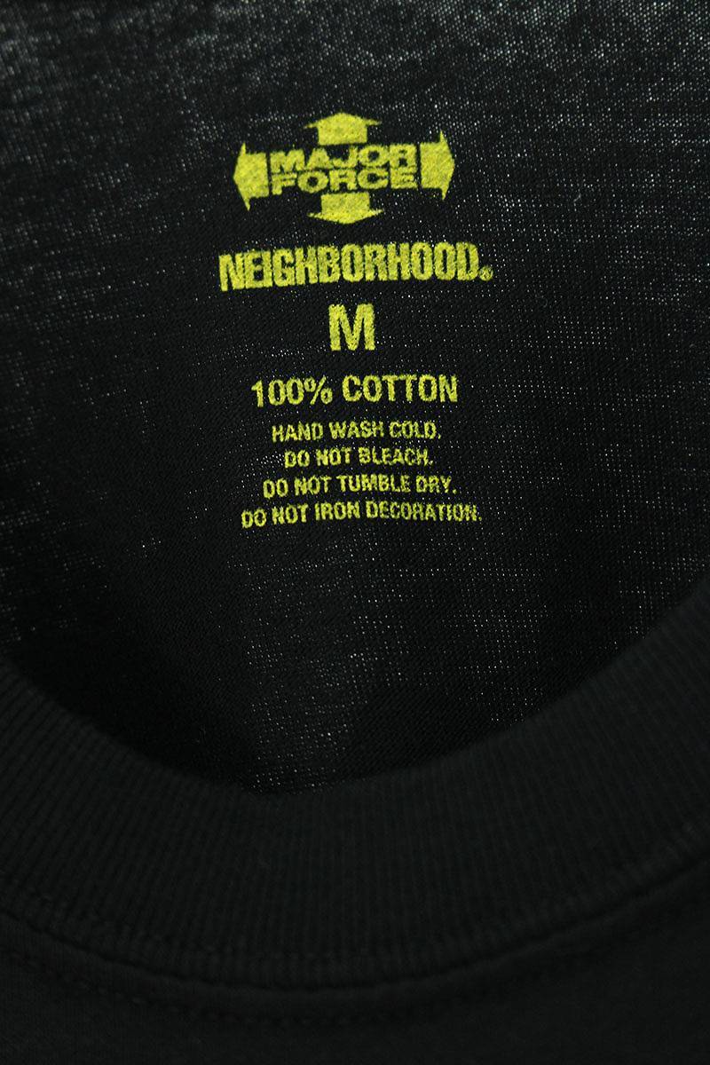 ネイバーフッド NEIGHBORHOOD サイズ:M MAJOR FORCETシャツ 中古 BS99_画像3