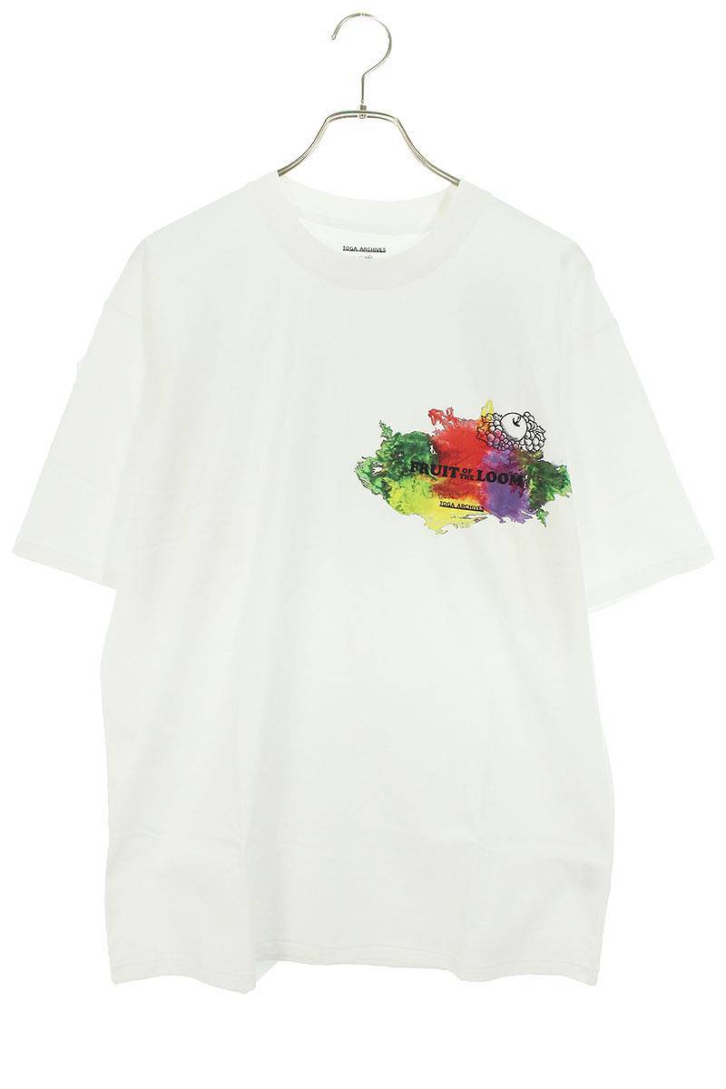 トーガ TOGA サイズ:L フルーツプリントTシャツ 中古 BS99_画像1