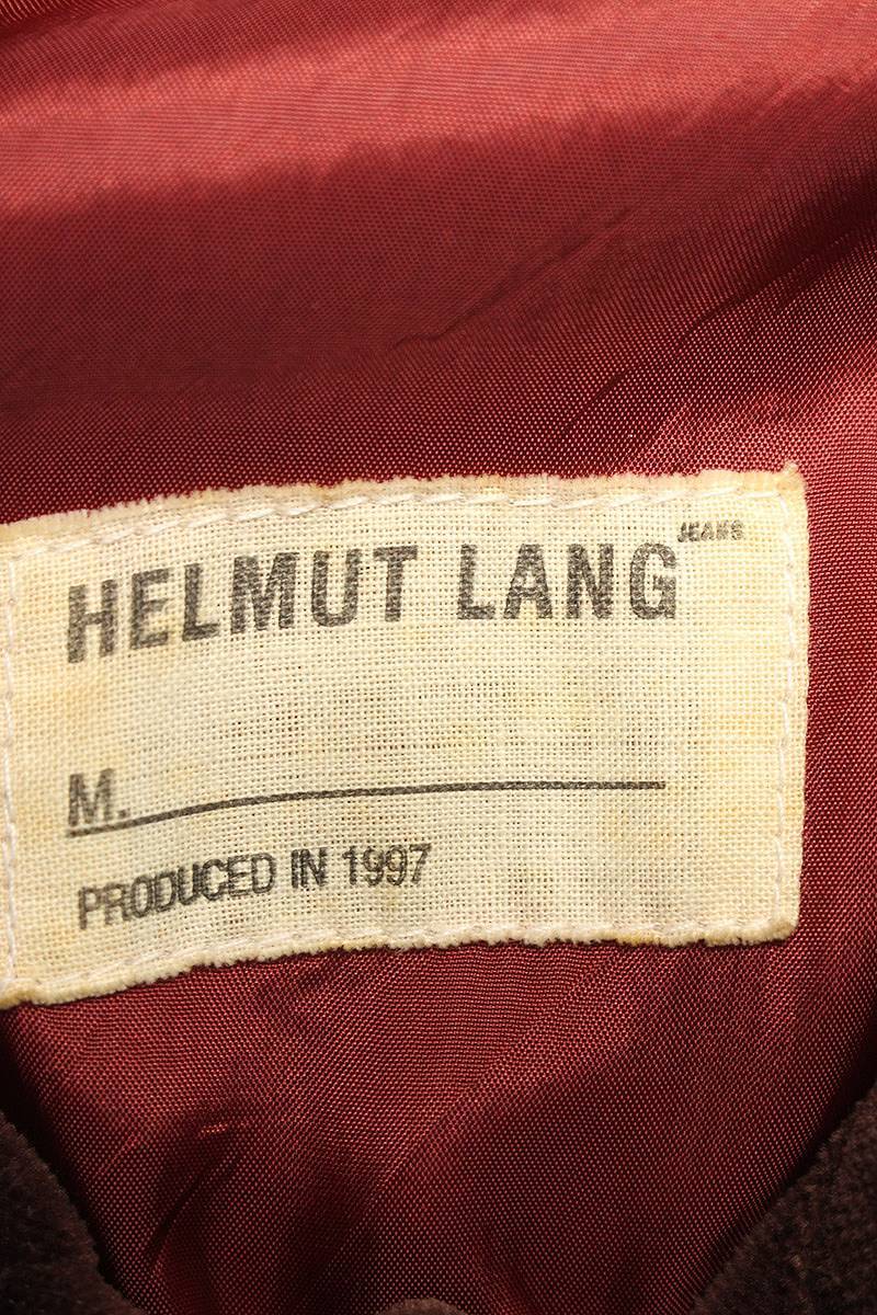ヘルムートラング Helmut Lang 97AW JEANSライン サイズ:42 1997カフスデザインベロアコート 中古 BS99_画像3