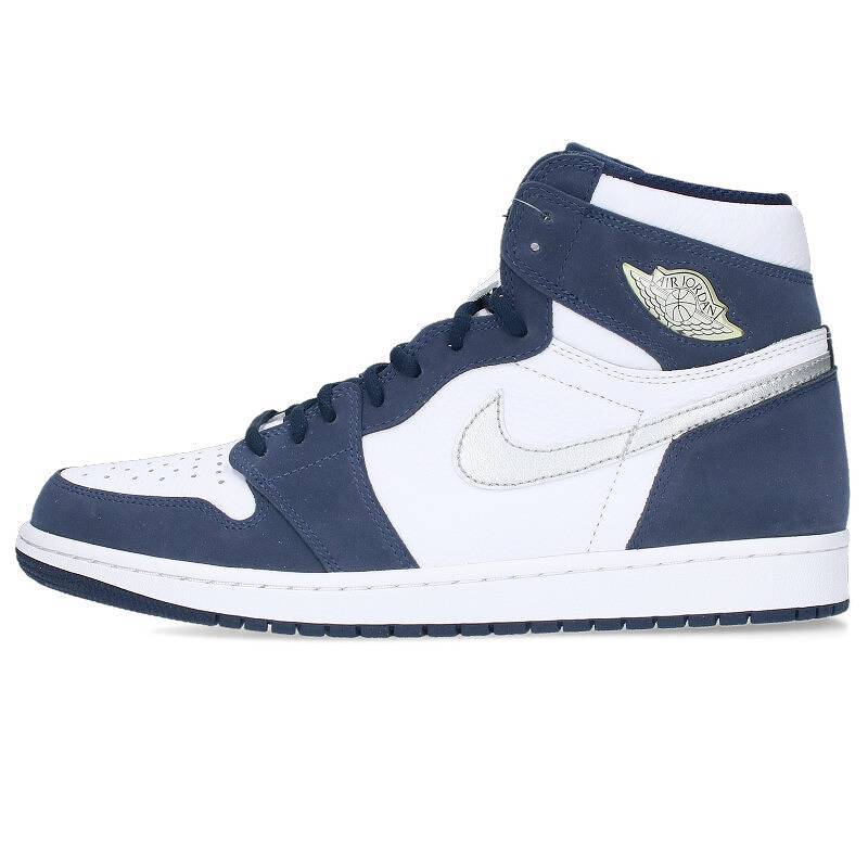 ナイキ NIKE AIR JORDAN 1 RETRO HIGH OG CO.JP DC1788-100 29cm エアジョーダン1レトロハイミッドナイトネイビースニーカー 中古 BS99