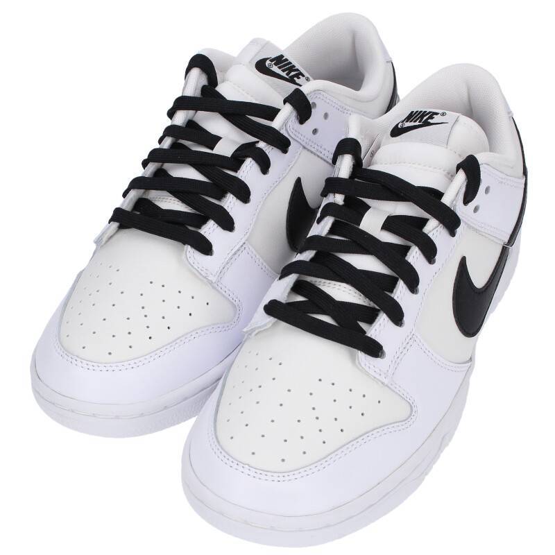 ナイキ NIKE DUNK LOW RETRO DJ6188-101 サイズ:26.5cm ダンクローレトロスニーカー 中古 BS99_画像5