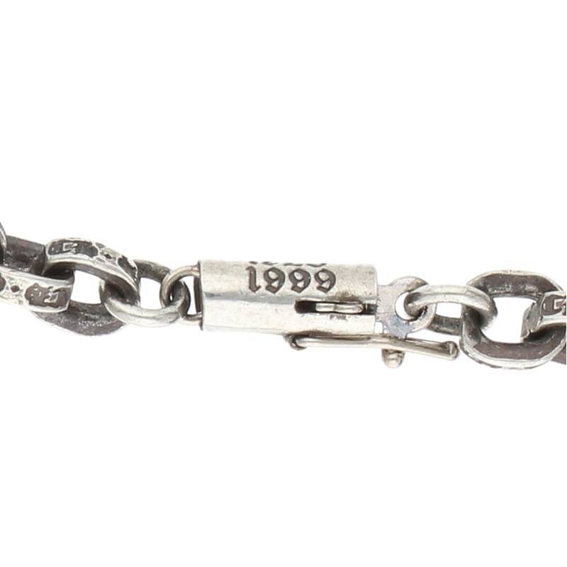 クロムハーツ Chrome Hearts PAPER CHAIN 18/ペーパーチェーン18inch サイズ:18inch シルバーネックレス 中古 SS13_画像4