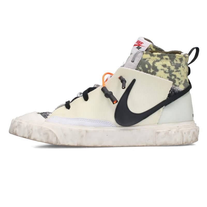 ナイキ NIKE レディメイド BLAZER MID READYMADE CZ3589-100 サイズ:27.5cm ブレザーミッドスニーカー 中古 BS99_画像1