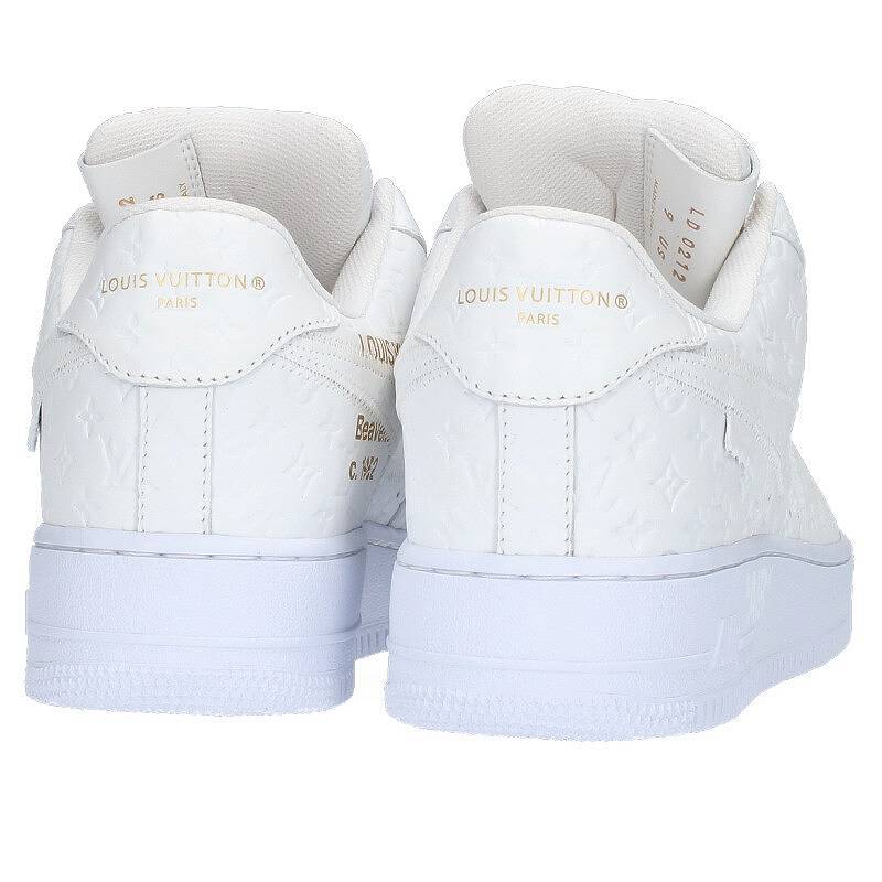 ルイヴィトン LOUISVUITTON ナイキ AIR FORCE 1 LOW サイズ:9 モノグラムレザーローカットスニーカー 中古 SS13_画像2