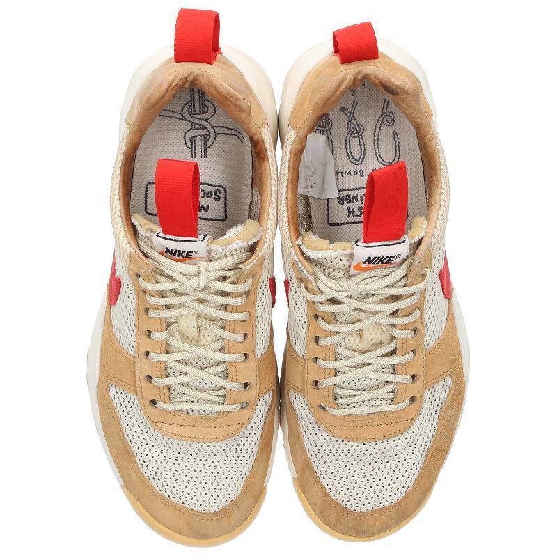 ナイキ NIKE トムサックス MARS YARD 2.0 TS TOM SACHS AA2261-100 サイズ:27cm マーズヤードスニーカー 中古 OM10_画像4