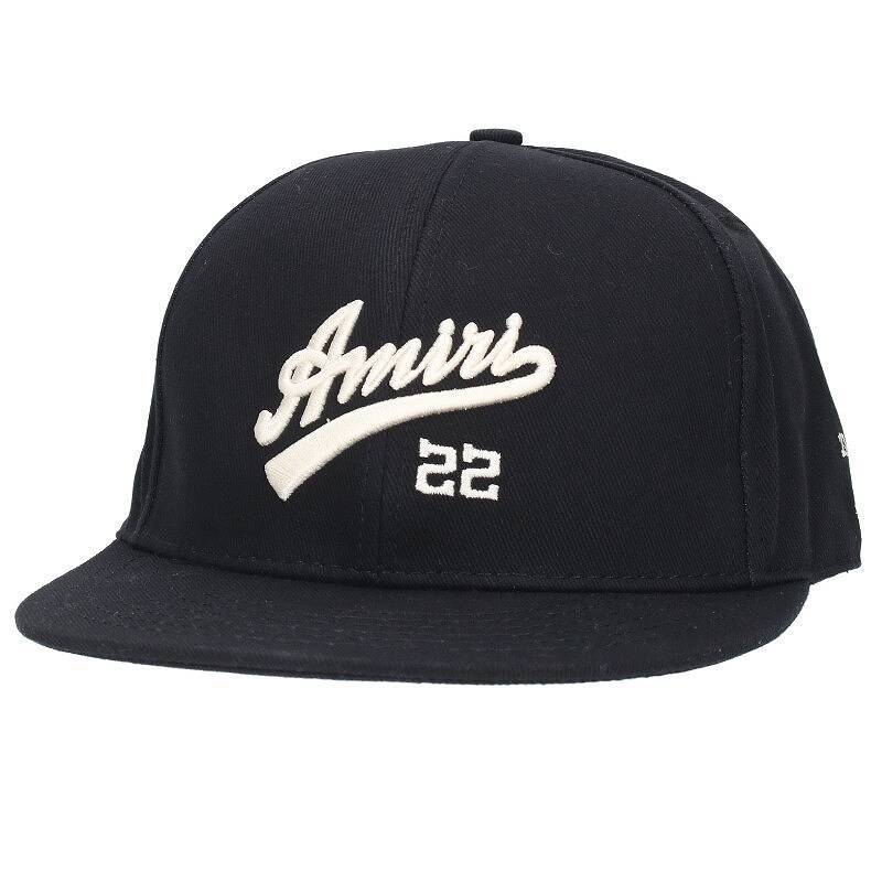 アミリ AMIRI SS23MAH015 サイズ:L ロゴ刺繍ベースボールキャップ 中古 SB01