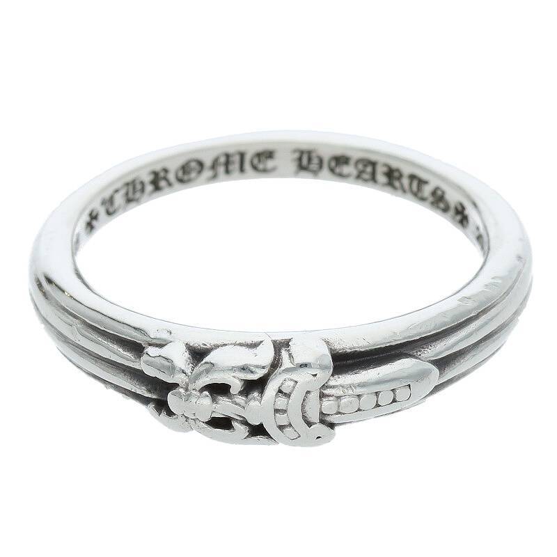 クロムハーツ Chrome Hearts BABY CLSC/ベイビークラシックダガー サイズ:23号 シルバーリング 中古 OM10_画像1