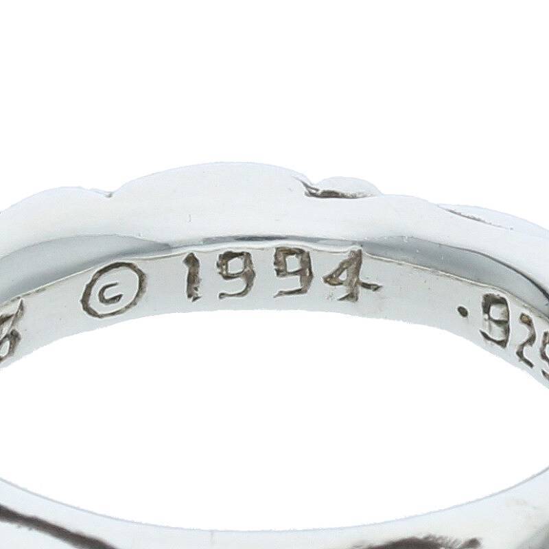 クロムハーツ Chrome Hearts SCRL BAND/スクロールバンド サイズ:13.5号 シルバーリング 中古 SJ02_画像4