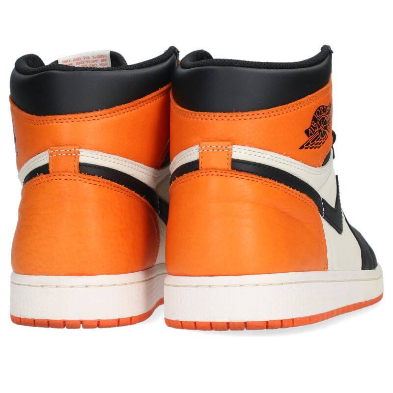 ナイキ 2015 AIR JORDAN 1 RETRO HIGH OG SHATTERED BACKBOARD 29cm エアジョーダン1レトロシャッタードバックボードスニーカー 中古 SB01_画像2