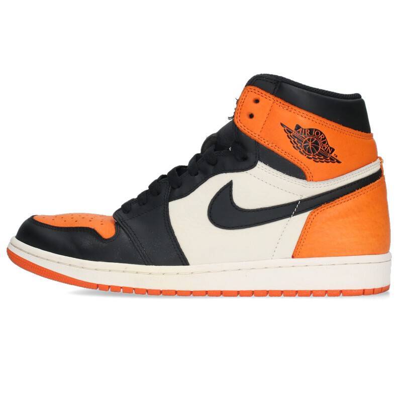 ナイキ 2015 AIR JORDAN 1 RETRO HIGH OG SHATTERED BACKBOARD 29cm エアジョーダン1レトロシャッタードバックボードスニーカー 中古 SB01_画像1