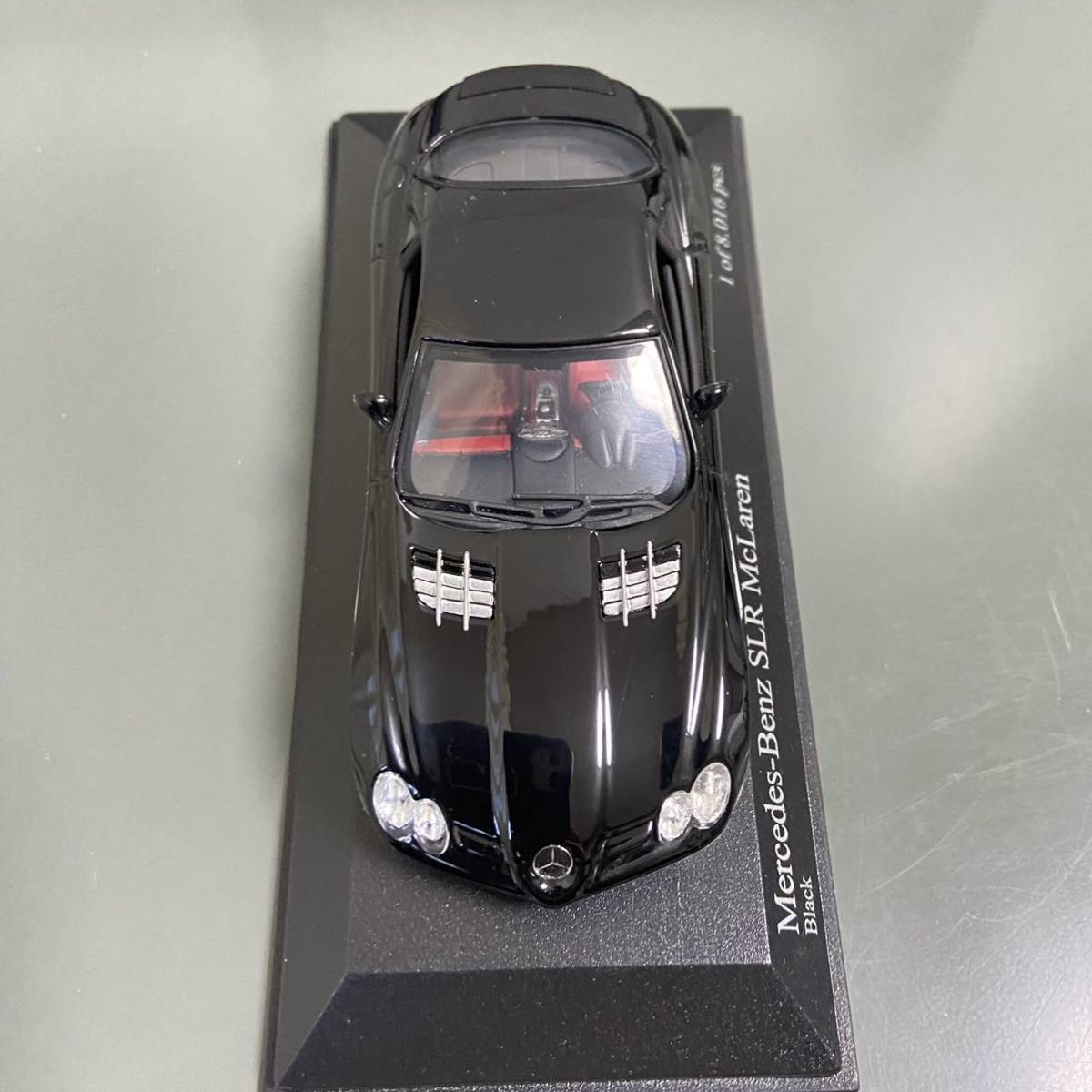 ミニチャンプス PMA 1/43 MERCEDES-BENZ メルセデスベンツ SLR マクラーレン 2003 ブラック MINICHAMPS _画像7