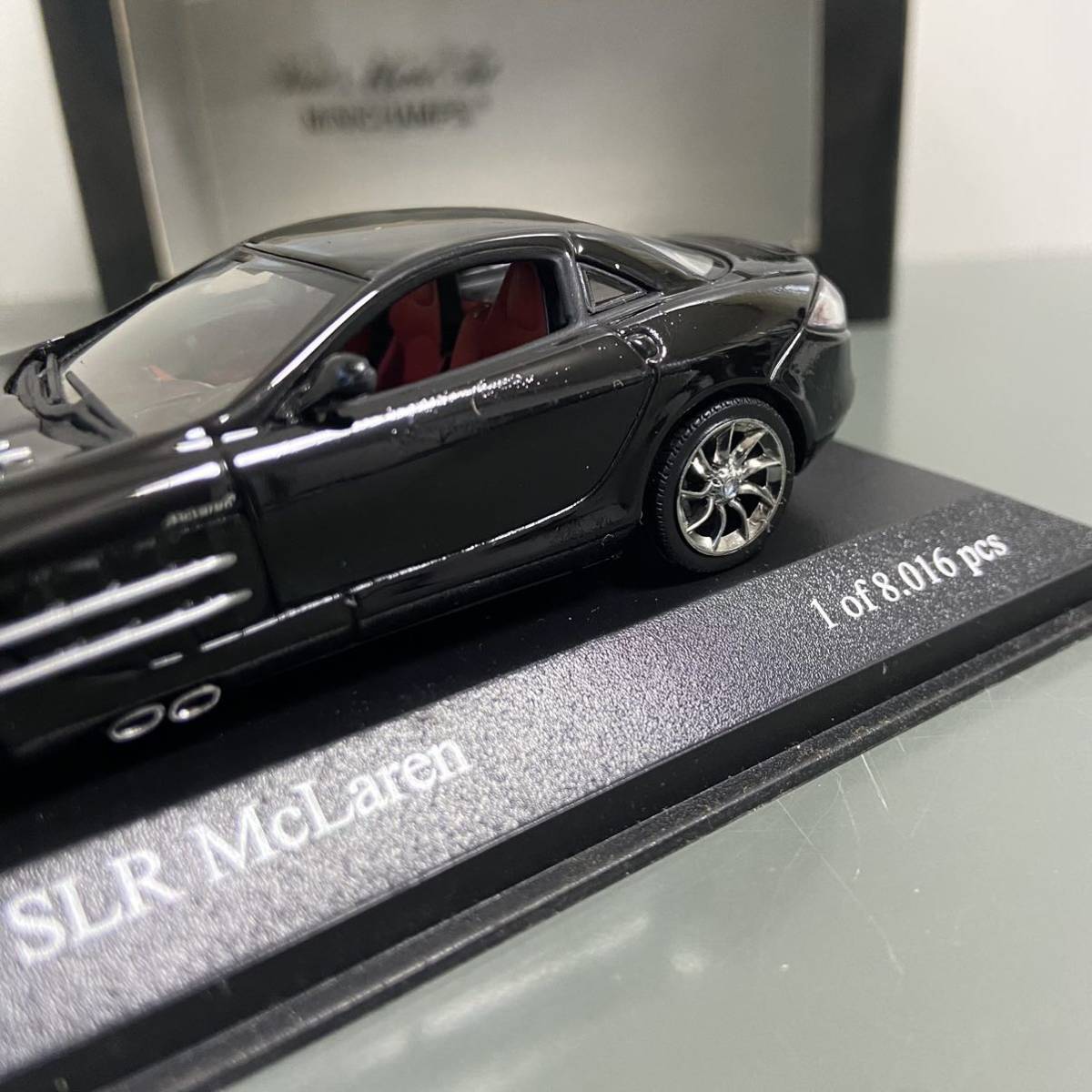 ミニチャンプス PMA 1/43 MERCEDES-BENZ メルセデスベンツ SLR マクラーレン 2003 ブラック MINICHAMPS _画像5