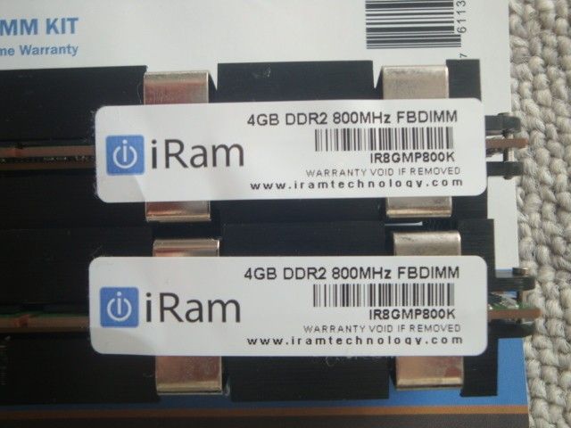 Mac Pro用メモリ　DDR2 800MHz ４Ｇｘ４枚＝１６Ｇ