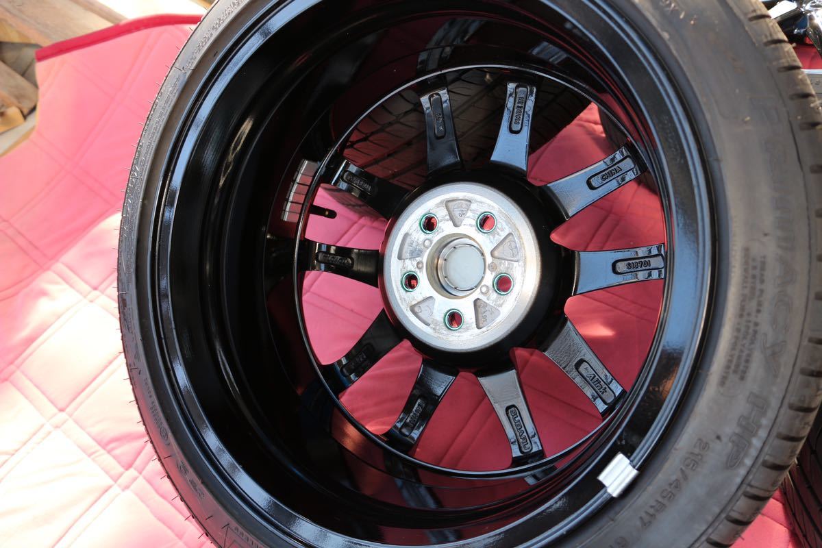 ★超美品★走行150km★トヨタ GR86 SZ 純正 17×7.5J+48 5H PCD100 タイヤホイール 4本セット 215/45R17 MICHELIN PRIMACY HP ZN8 ZD8 ZN6 _裏側もご覧の綺麗さです。