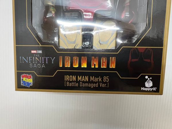 SD259-240121-057【未開封】Happyくじ INFINITY SAGA　アイアンマン　 400%ベアブリック　SP賞　IRON MAN Mark.85 BE@BRICK_画像2