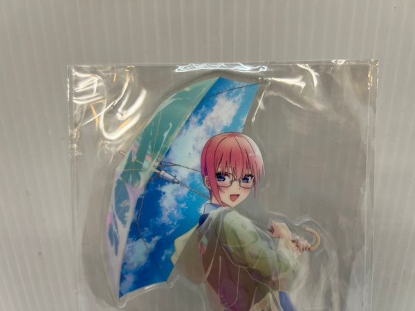 SD275-240127-054【未開封】キャラっとくじ 「映画 五等分の花嫁」 ～after the rain～ F賞 アクリルスタンド 一花_画像2