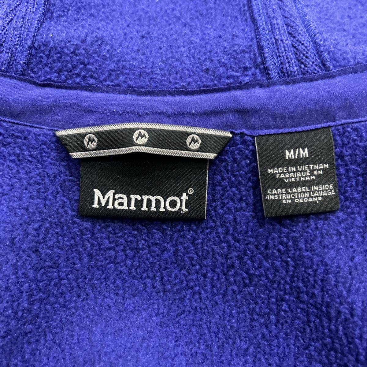 KK @ アウトドア '着心地抜群' Marmot マーモット 高品質 ジップアップ パーカー sizeM レディース 婦人服 アウター 古着 PURPLE A85400_画像5