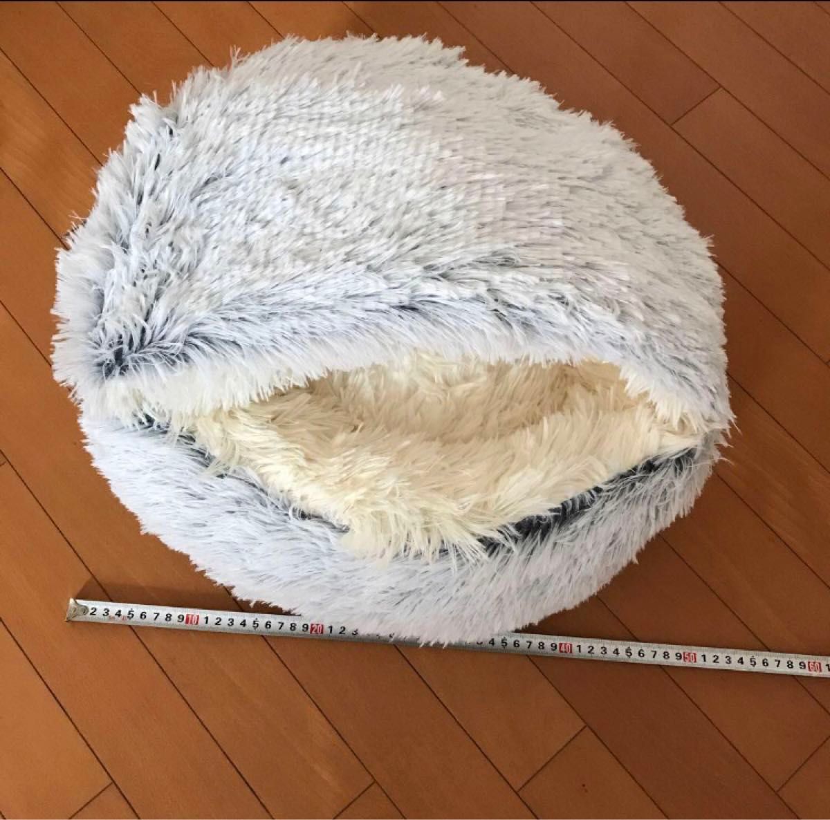 犬ベッド　猫ハウス　ペットの巣　ペット用品　猫ベッド　暖かい　フード付き犬ハウス 猫 犬用ベッド 寒さ対策　秋冬あったかグッズ犬猫