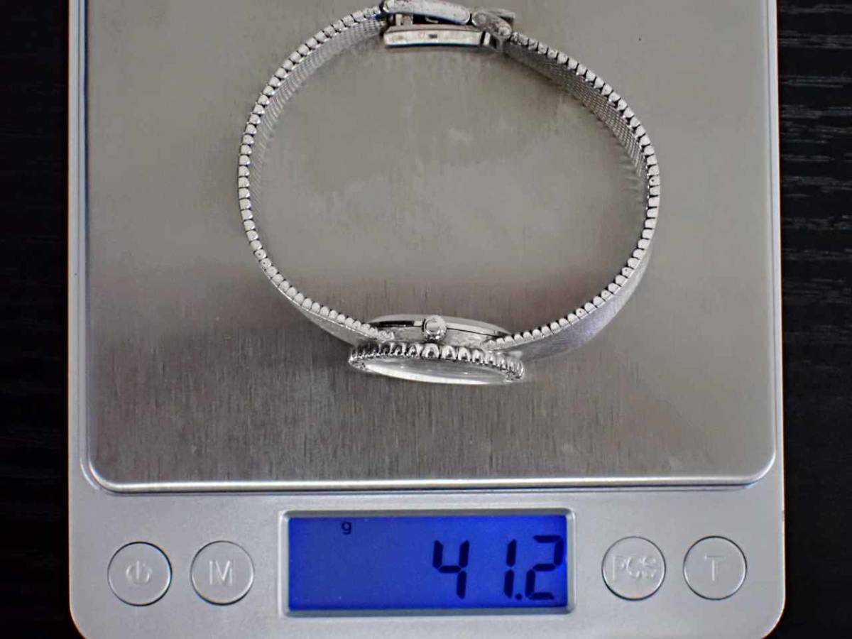 １円～☆OMEGA オメガ 手巻き レディース腕時計 ジュネーブ 620 ダイヤベゼル 5110411 18K刻印 総重量41.2グラム/Ｅ928458_画像8