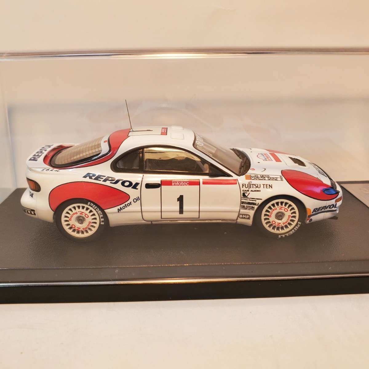 HPI・ racing 1/43「TOYOTA CELICA Turbo 4WD (#1) 1992 Tour de Corse」 トヨタ セリカ ターボ 四駆 新品未使用 10_画像2