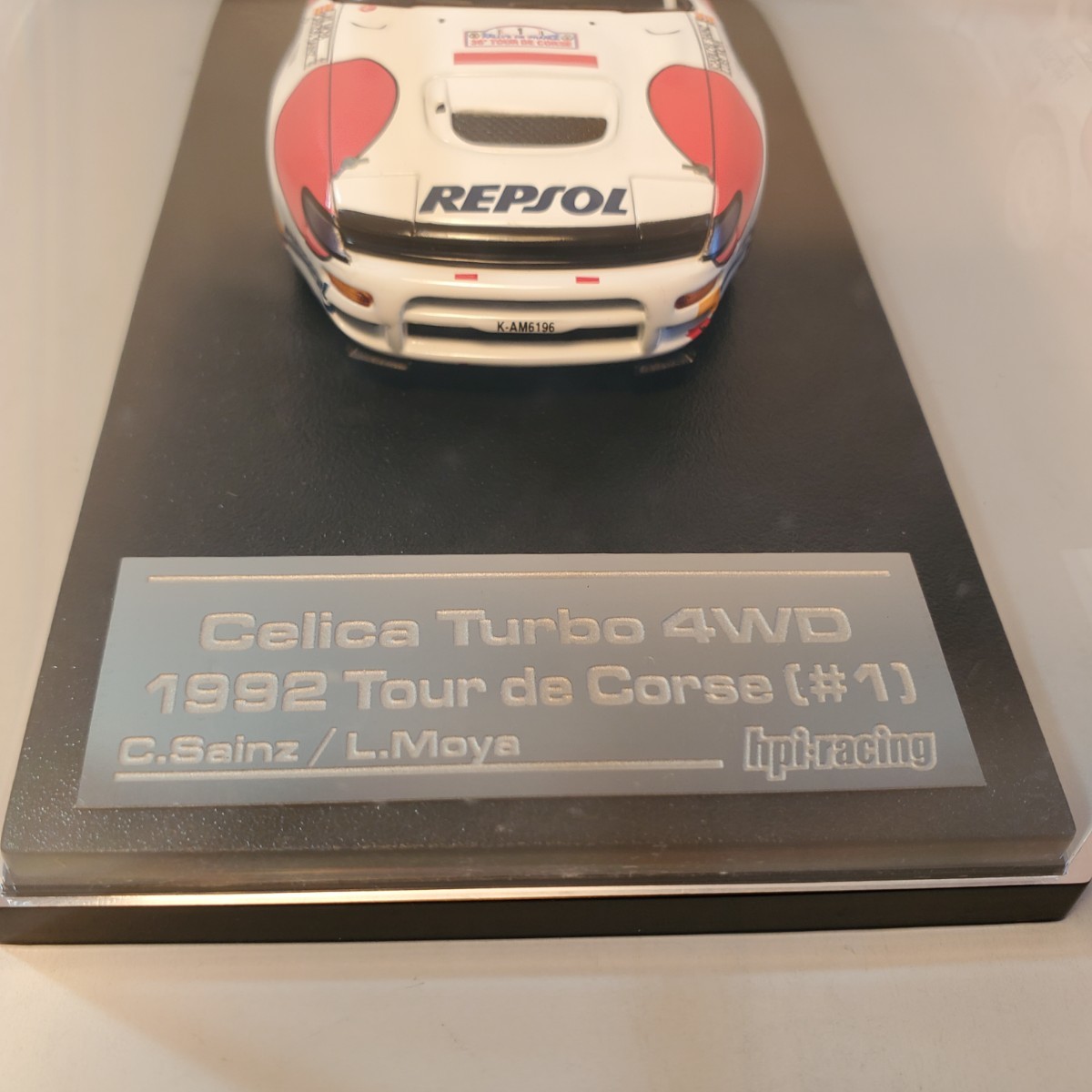HPI・ racing 1/43「TOYOTA CELICA Turbo 4WD (#1) 1992 Tour de Corse」 トヨタ セリカ ターボ 四駆 新品未使用 10_画像8