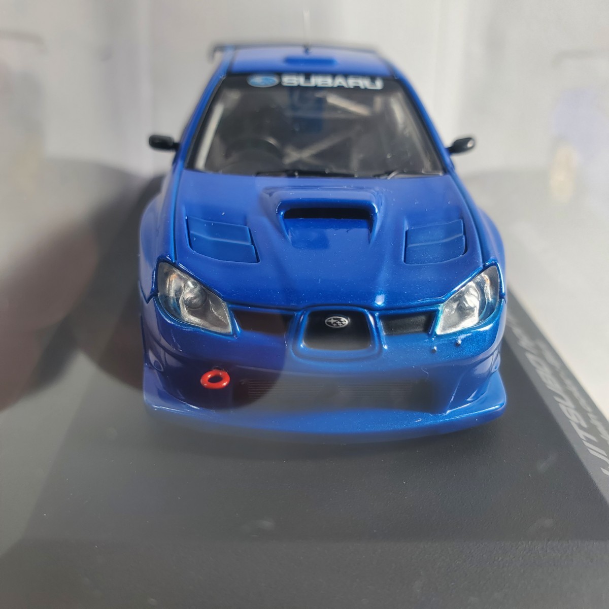 HPI・ racing 1/43「FUJITSUBO hpi IMPREZA 2006 BLUE」 限定 plain color MODEL GDB C型 新品未使用 11_画像5