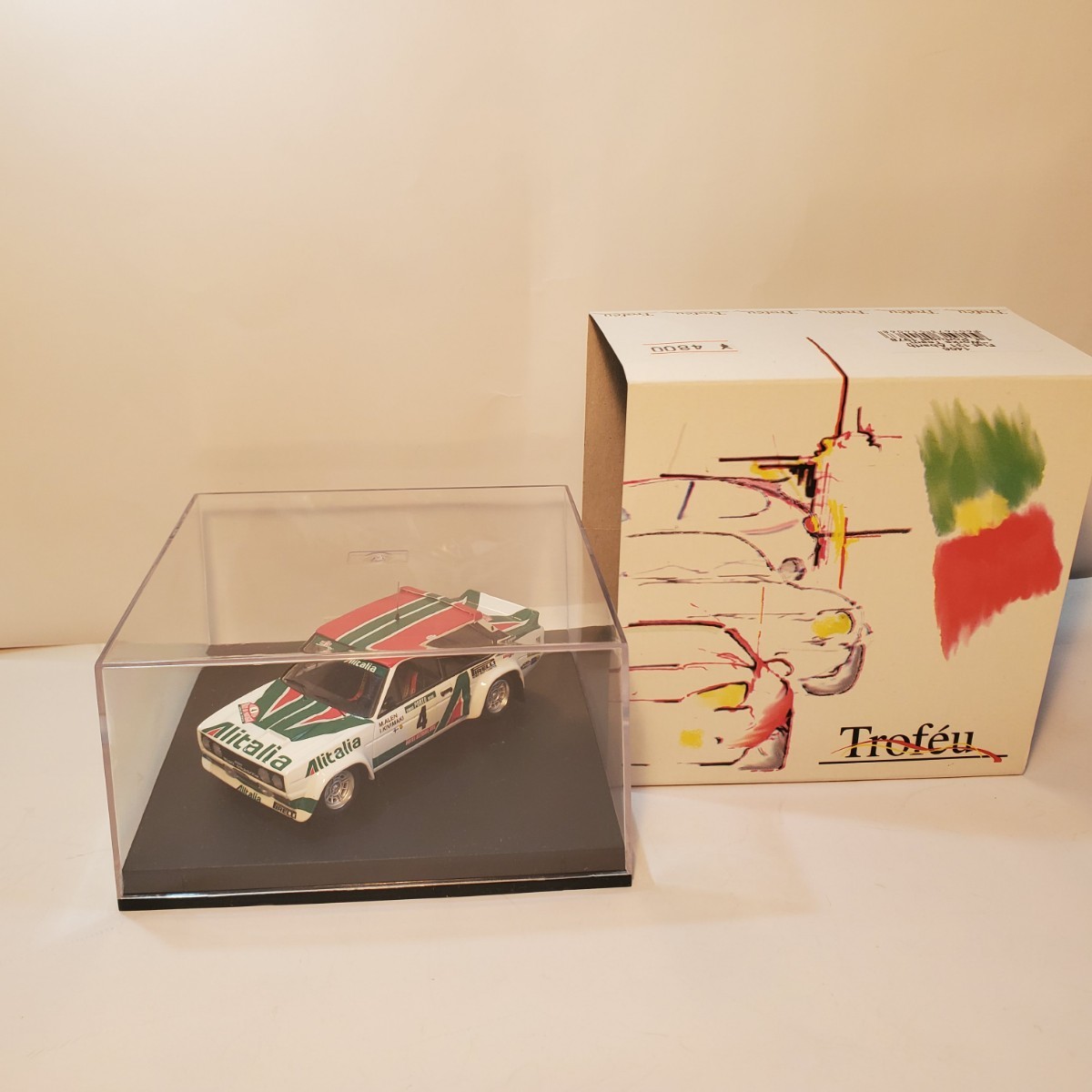 Trofeu トロフュー 1/43 「FIAT 131 ABARTH Works Tearm 1st portugal 1981 Alitalia 」 フィアット 131 アバルト 新品未使用 29