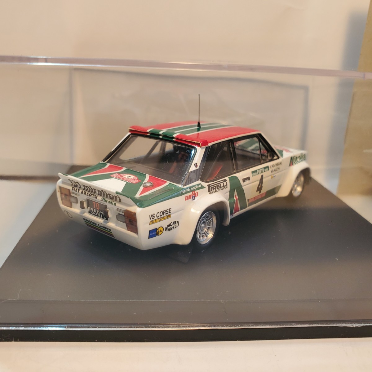 Trofeu トロフュー 1/43 「FIAT 131 ABARTH Works Tearm 1st portugal 1981 Alitalia 」 フィアット 131 アバルト 新品未使用 29