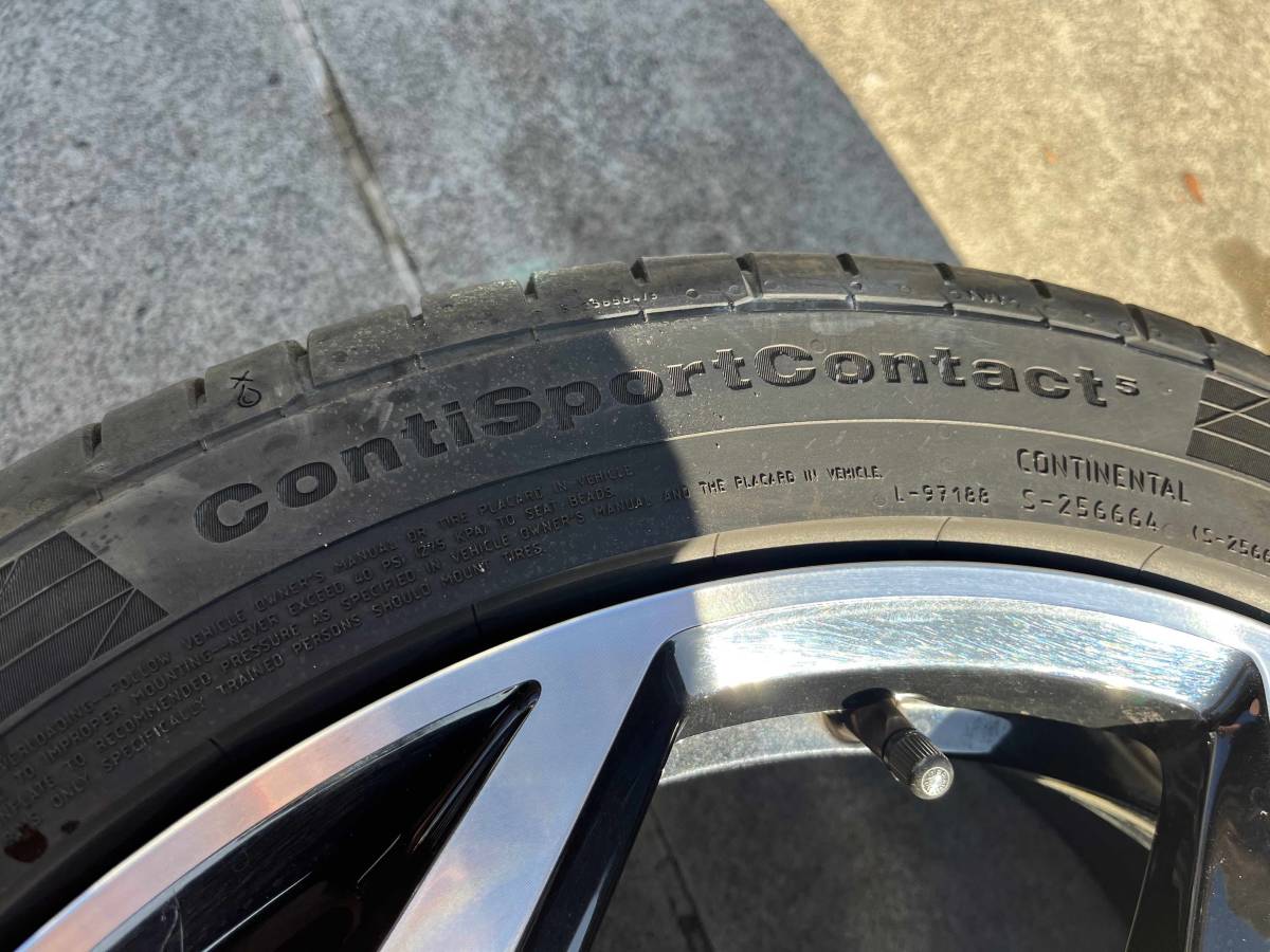 VW フォルクスワーゲン POLO ポロ 純正 ホイールタイヤセット 2G0601025L 7J×17H2 ET51 Continental ContiSportContact5 215/45 R17 S1717_画像3