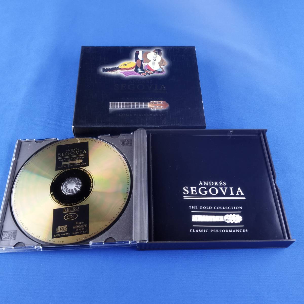 2SC5 CD ANDRES SEGOVIA THE GOLD COLLECTION_画像3