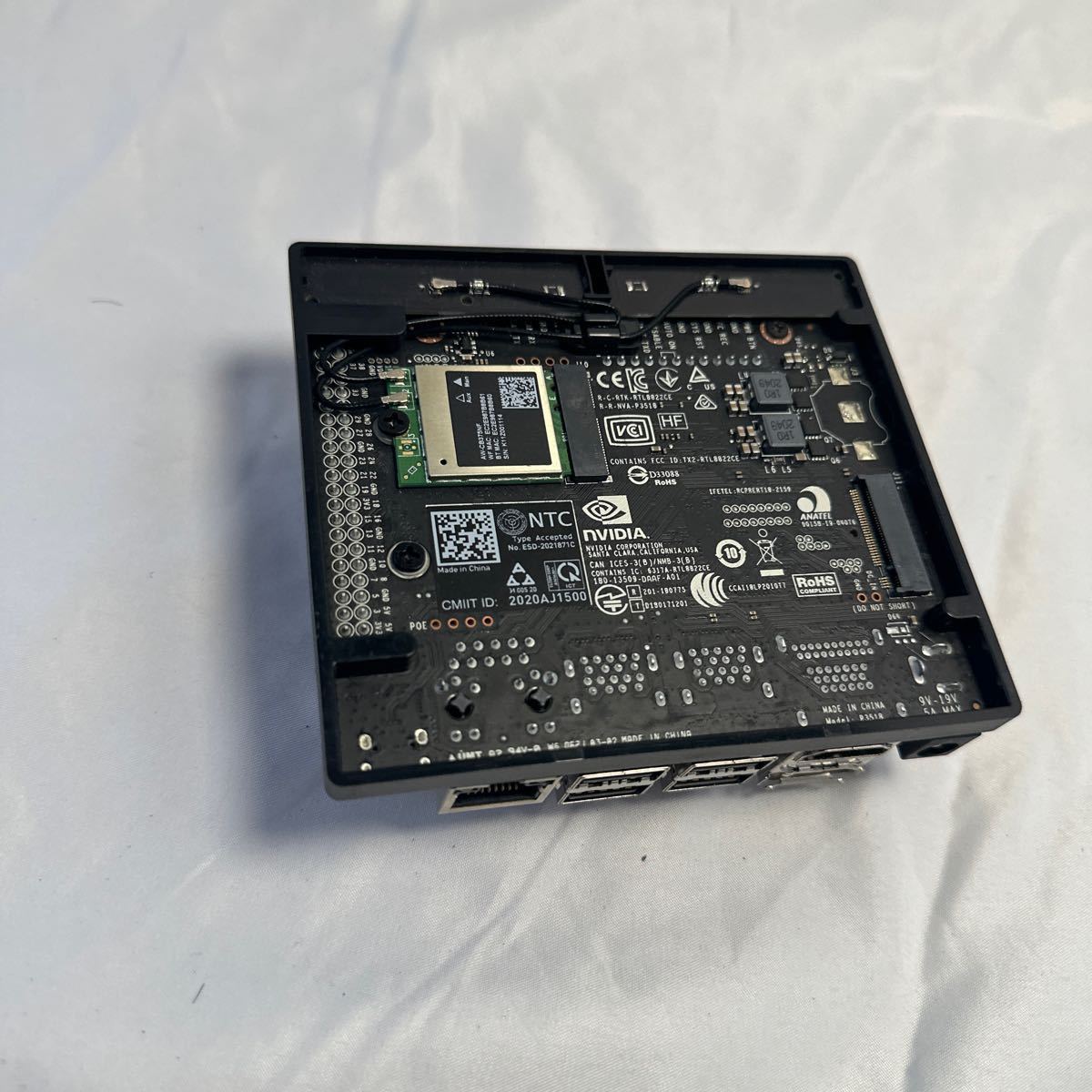 「T41_10K」NVIDIA P3518 Jetson Nano Developer Kit 開発キット PCパーツ Micro SDカード無し　現状出品_画像3