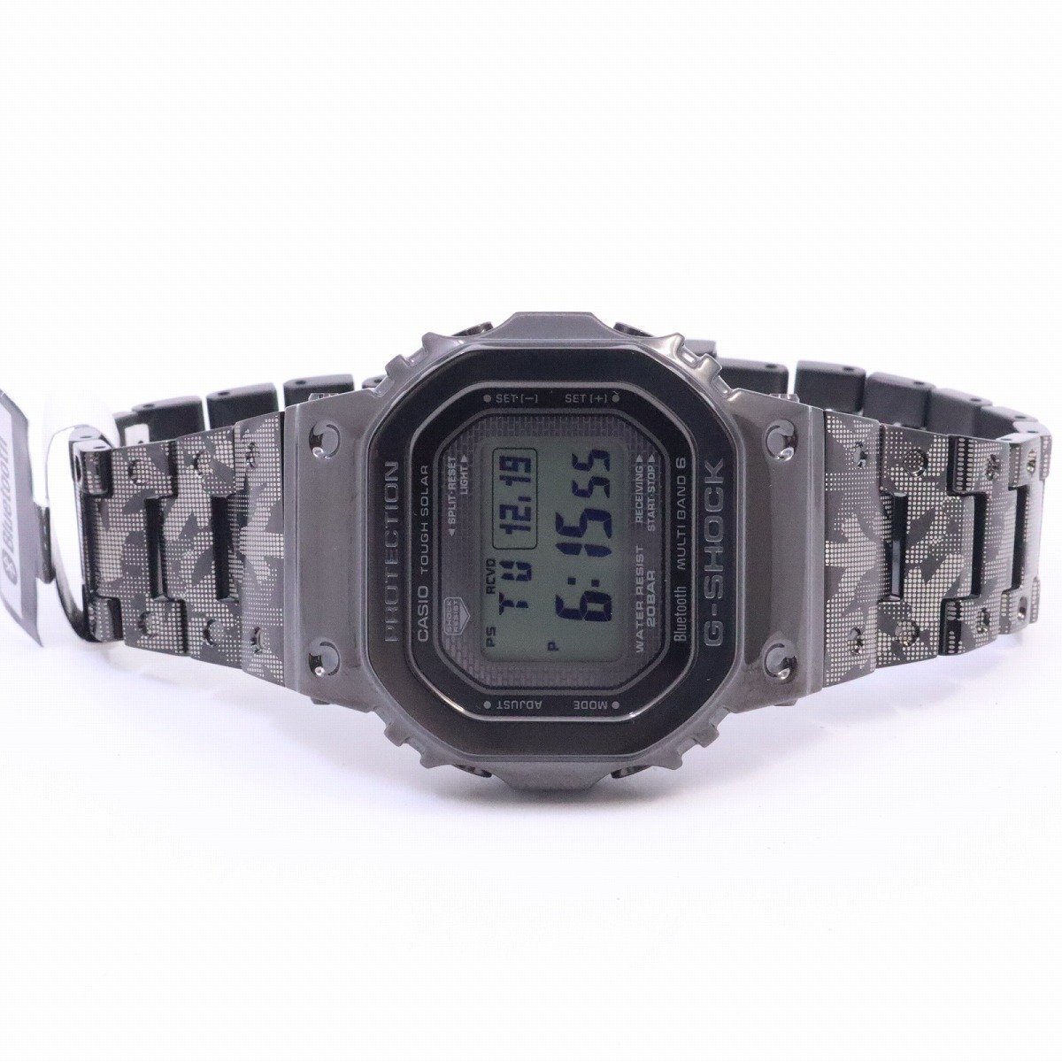 【美品】カシオ G-SHOCK 40周年記念 エリック・ヘイズ コラボモデル フルメタル Bluetoothソーラー電波 GMW-B5000EH-1JR【いおき質店】_画像2