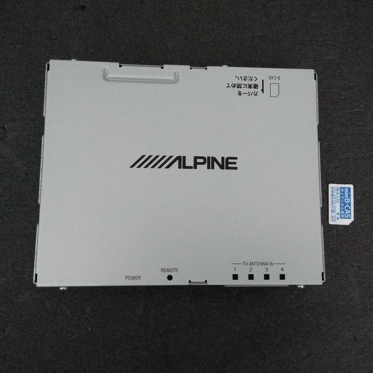 アルパイン (ALPINE) TUE-T500　4×4地上デジタルチューナー (フルセグ/ワンセグ) フィルムアンテナ付き③_画像2