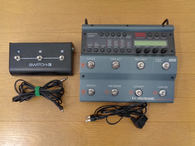 ★t.c. electronic Nova system マルチエフェクター フットスイッチ付 動作品★の画像1