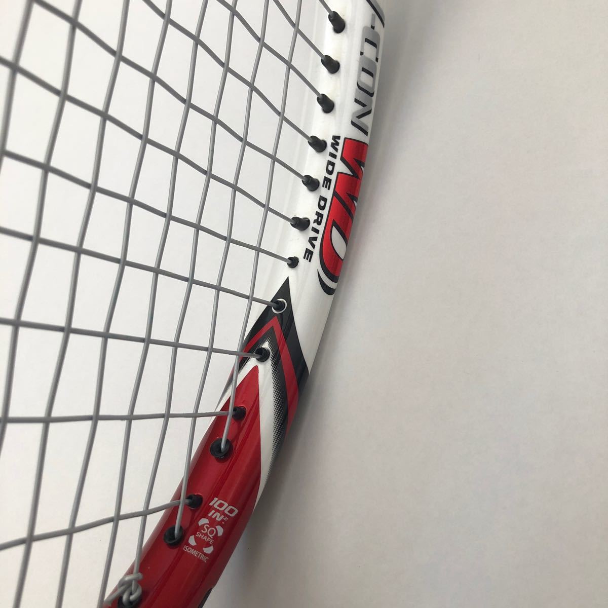 【送料無料】YONEX V-con WD(G1)美品 硬式テニスラケット 100インチ 305g_画像3