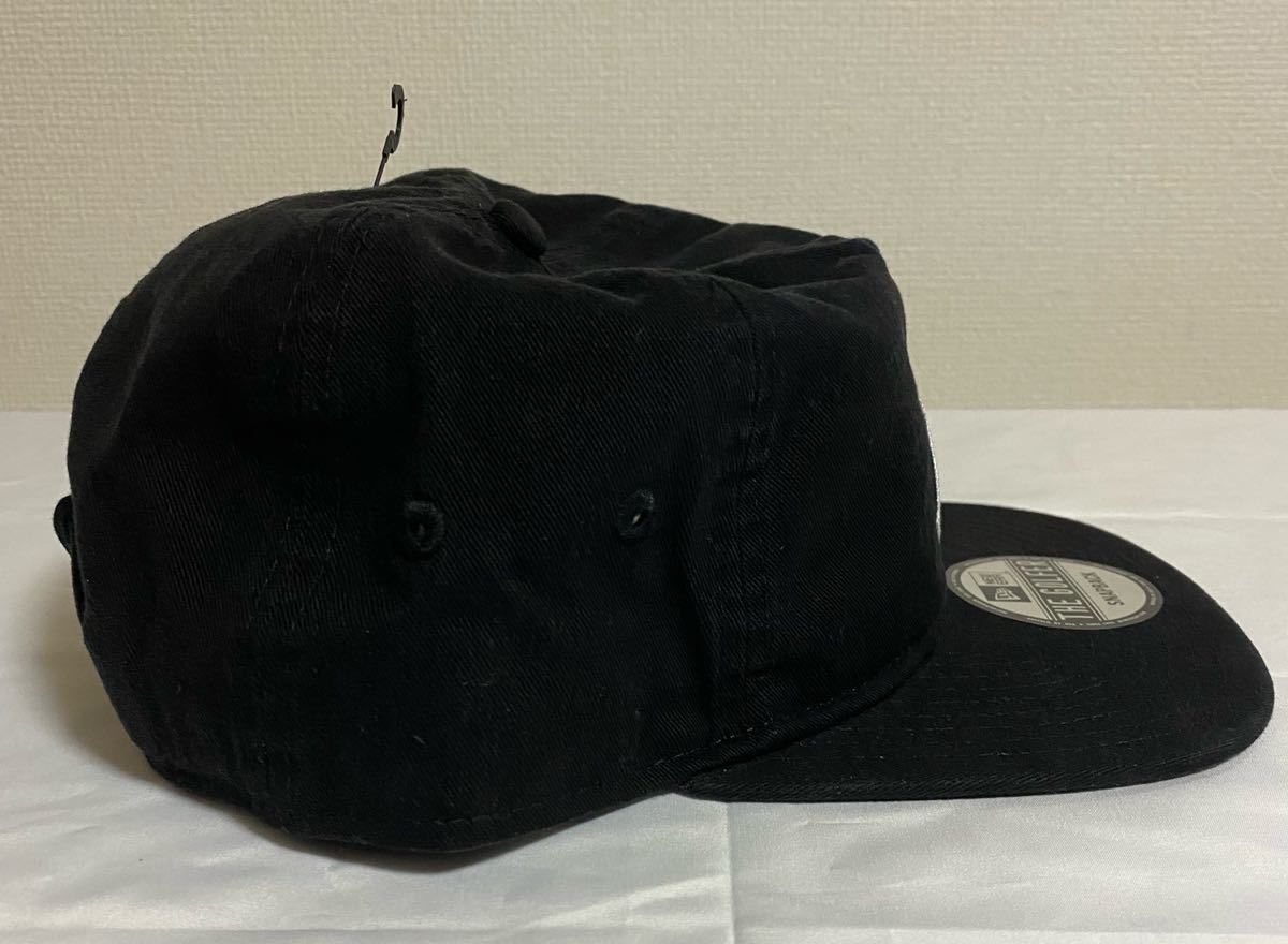 新品・レアNEWERAニューエラキャップ帽子 ヤンキース ブラック スナップ ⑥_画像6