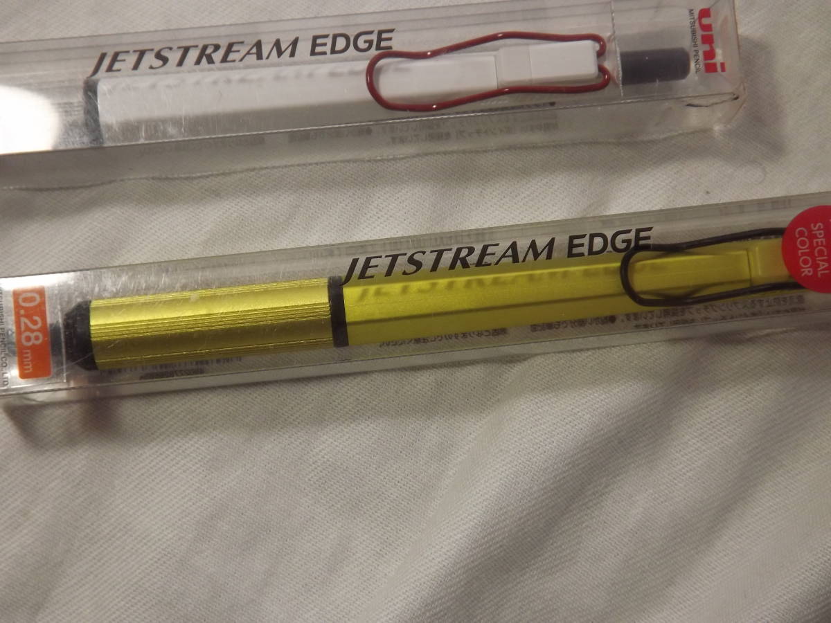 JETSTREAM EDGE ジェットストリーム 三菱鉛筆 UNI 極細ボールペン 0.28 油性ボールペン 2本セット_画像3
