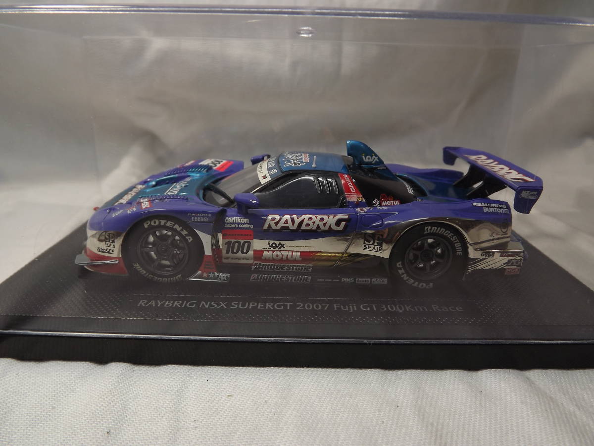 エブロ RAYBRIG NSX SUPERGT 2007 Fuji GT300km Race 1/43_画像2