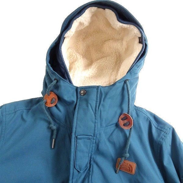 THE NORTH FACE ノースフェイス 定3.5万 高機能中綿EXCELLOFT 中綿ライナー ジャケット パデッドブルゾン F58 BLU 85/XS ▲054▼bus057nf_画像4