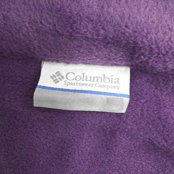 ■Columbia コロンビア 新品 バイカラー ストレッチ フリースジャケット ブルゾン アウトドアウェア YLG006 594 85/XS ▲008▼bus107co_画像7