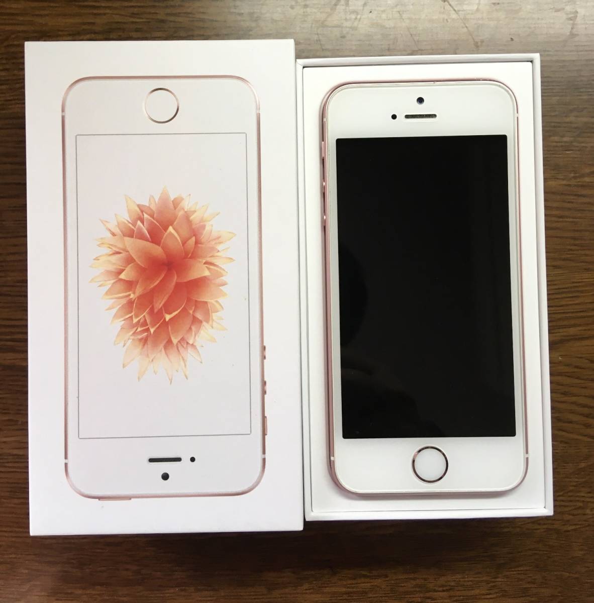 iPhone SE(第一世代)　16GB　ローズゴールド　美品　箱・スマホケース付き　バッテリー87%_画像2