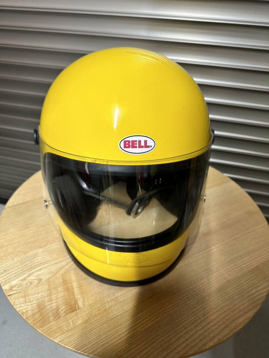 限定カラー復刻版 BELL STAR2 ベルスター2 イエローLサイズ フルフェイスヘルメット