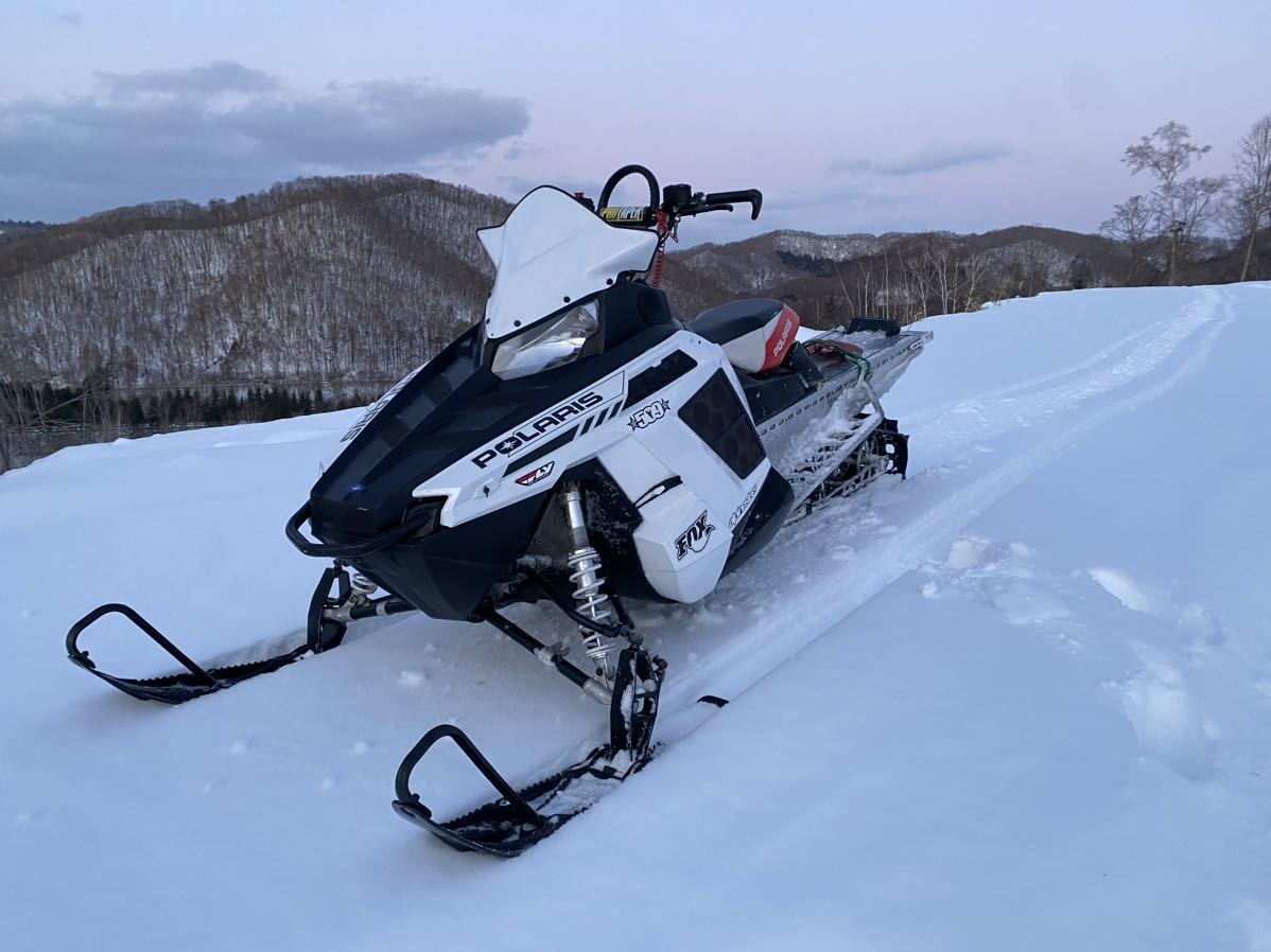 Polaris pro-rmk 800 キャタ163-2.4 スノーモービル　北海道より　ポラリス_画像1