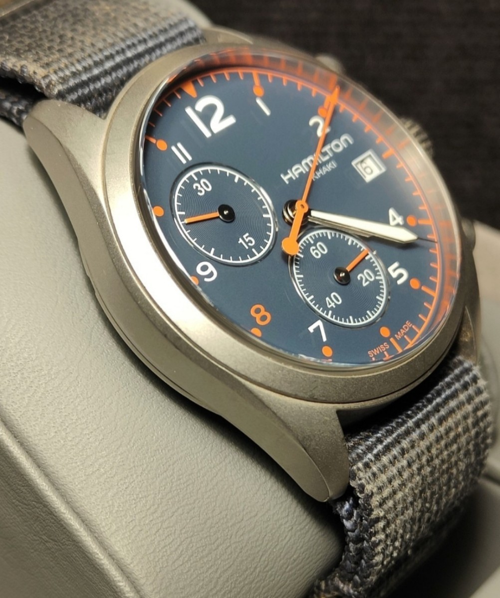 送料無料 BEAMS限定モデル Hamilton Khaki Aviation Pioneer ビームス ハミルトン カーキ アビエーション パイオニア 腕時計 Jazz masterの画像5
