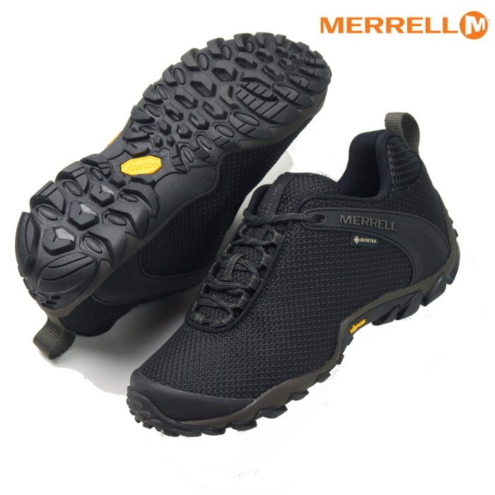 【未使用】定価1.8万 メレル MERRELL《カメレオン8 ストーム GORE-TEX》レディース 防水 トレッキング シューズ 黒 22.5cm_画像1