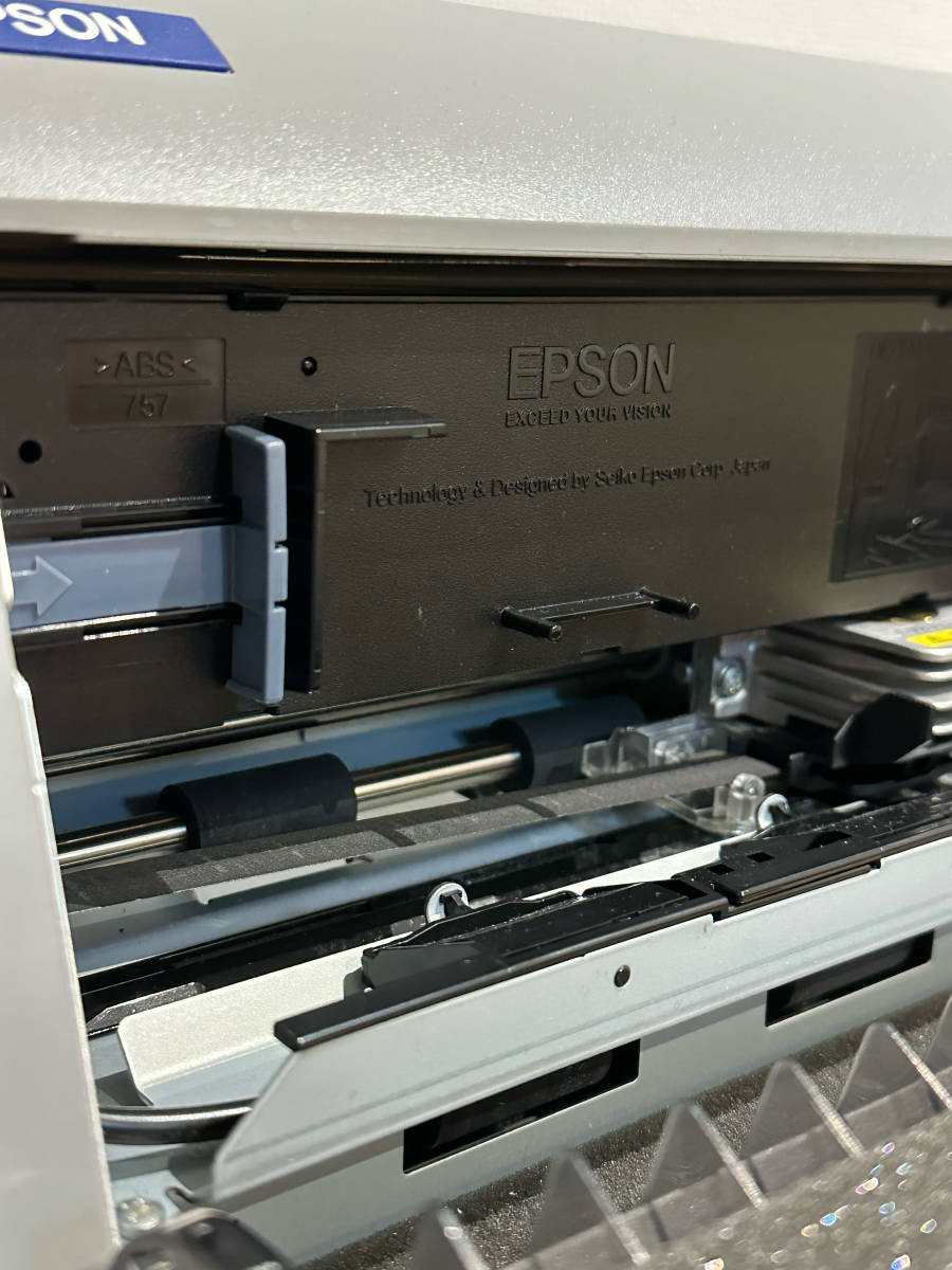 【美品】EPSON エプソン ドットインパクトプリンター VP-F2000 現行品 大判プリンター 用紙ガイド欠品 _画像4