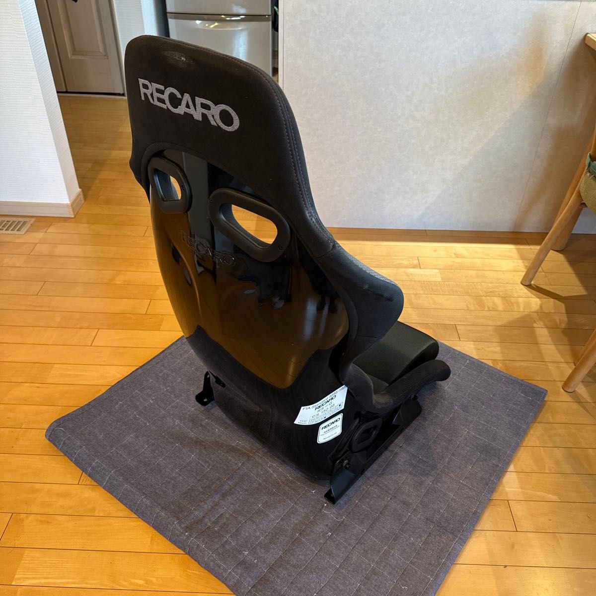 RS-G ASM 送料込　サイドアダプタ付　RECARO FIA 赤ステッチ