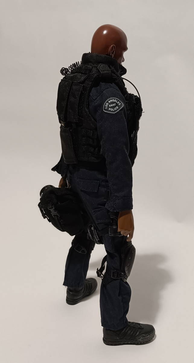 1/6 bbi elite force LAPD SWAT装備品 映画 S.W.A.T.サミュエル・L・ジャクソン似 特殊部隊 ミリタリーフィギュア エリートフォース_画像4