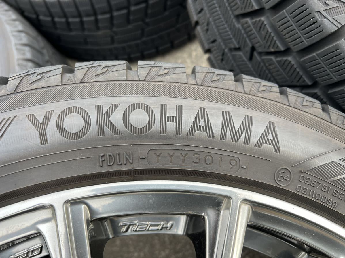 超美品　アウディA6用　ヨコハマICE GURD IG60 245/45R19 102Q ホイール付きスタッドレス タイヤ4本セット_画像7